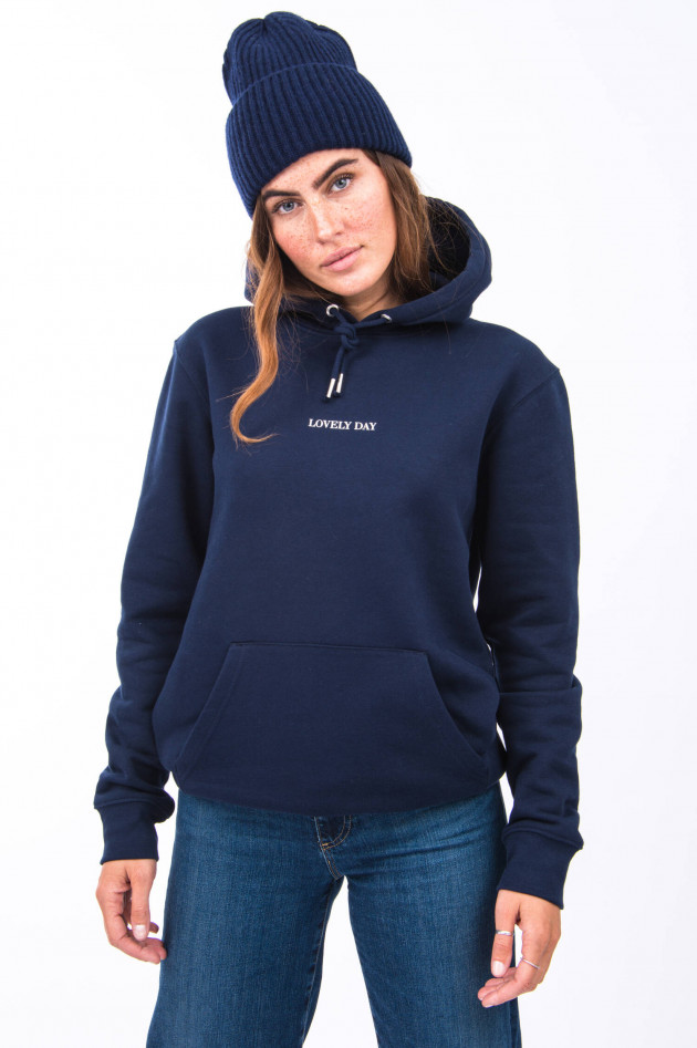 1868 Hoodie LOVELY DAY in Navy