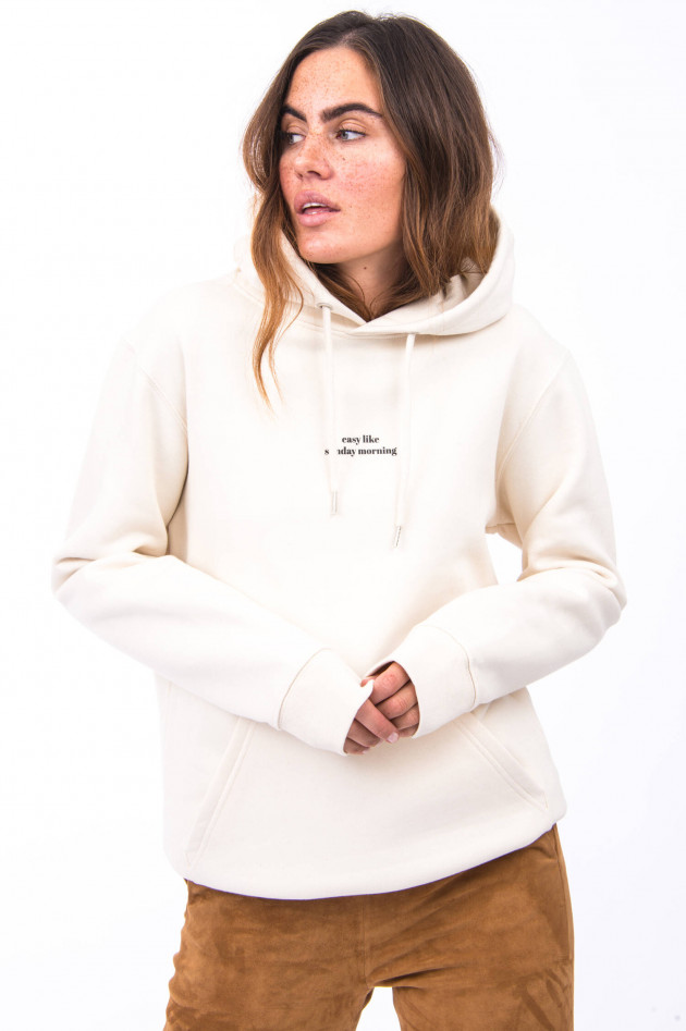 1868 Hoodie EASY LIKE SUNDAY MORNING in Vanille