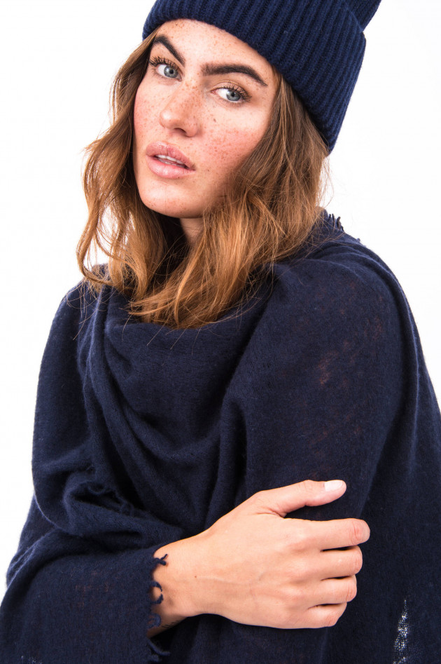 1868 Cashmere Schal in Navy