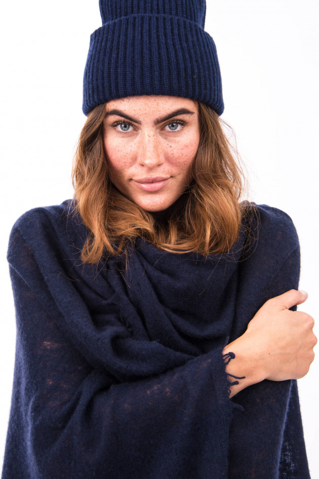 1868 Cashmere Schal in Navy