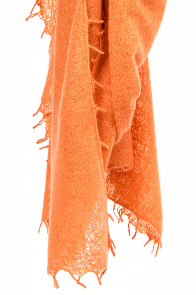 1868 Cashmere Schal in Orange