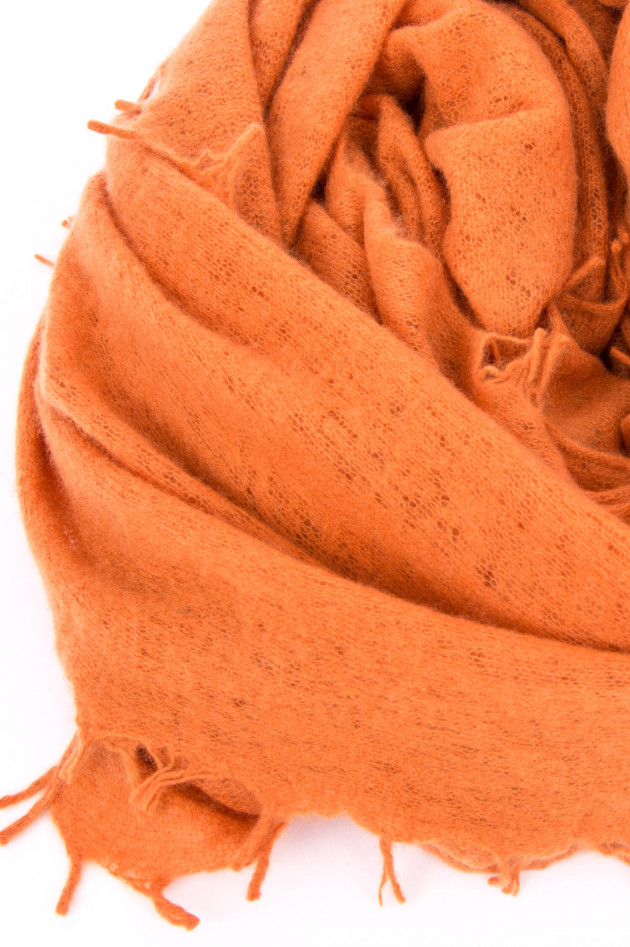 1868 Cashmere Schal in Orange