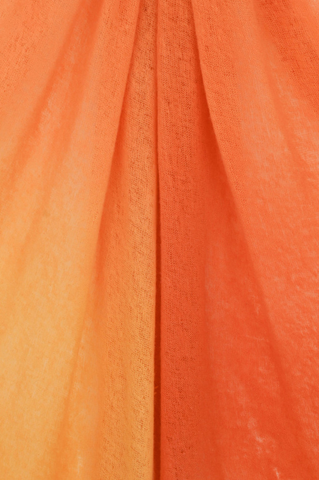 1868 Cashmere Schal mit Farbverlauf in Gelb/Orange