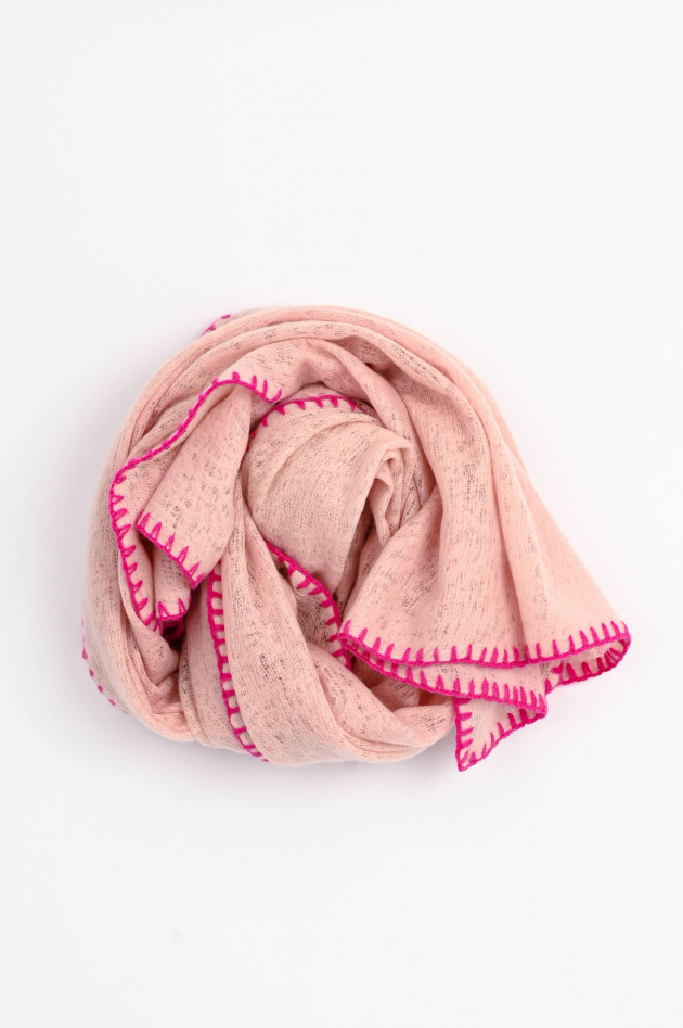 1868 Cashmere Schal in Rosé/Pink