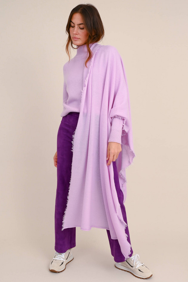 1868 Cashmere Schal in Flieder