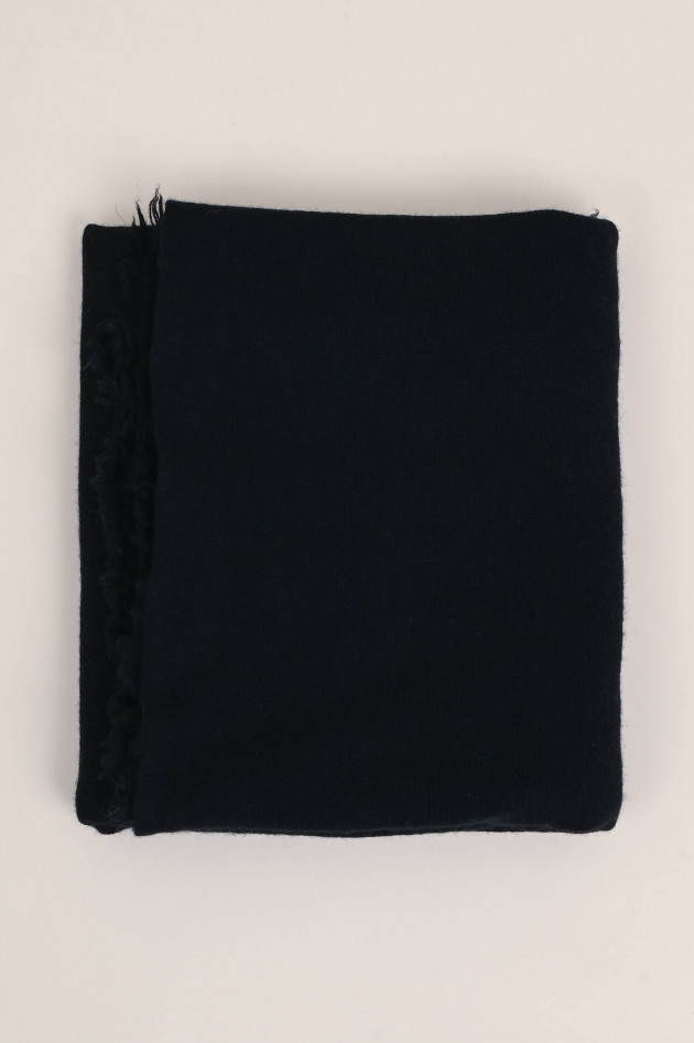 1868 Cashmere Schal in Schwarz