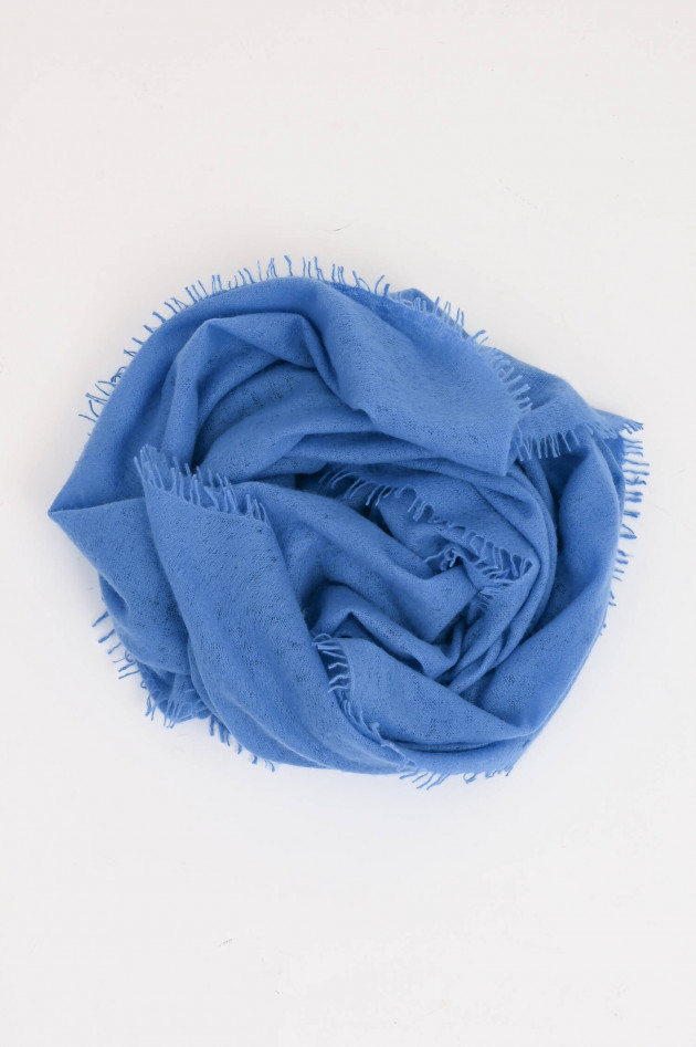 1868 Cashmere-Schal in Blau