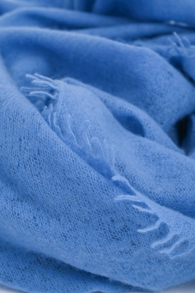 1868 Cashmere-Schal in Blau