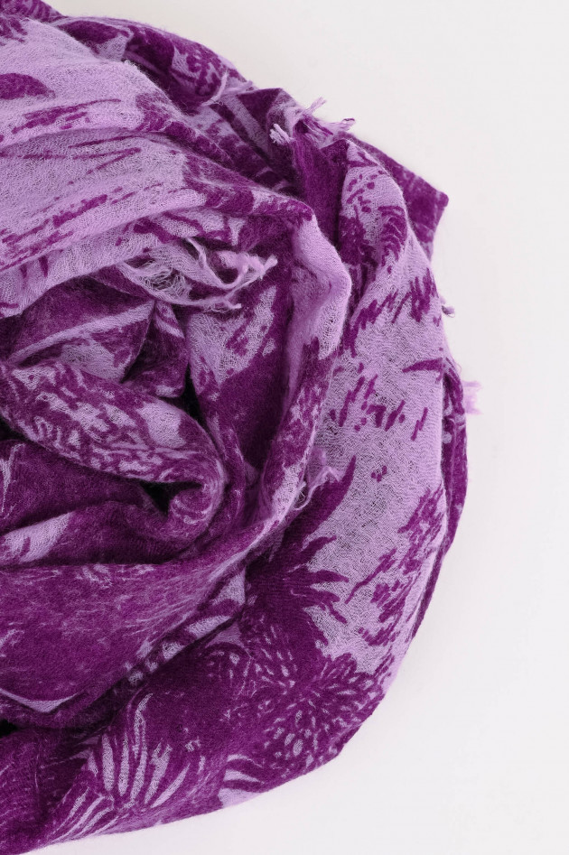 1868 Cashmere-Schal TOILE in Violett/Flieder