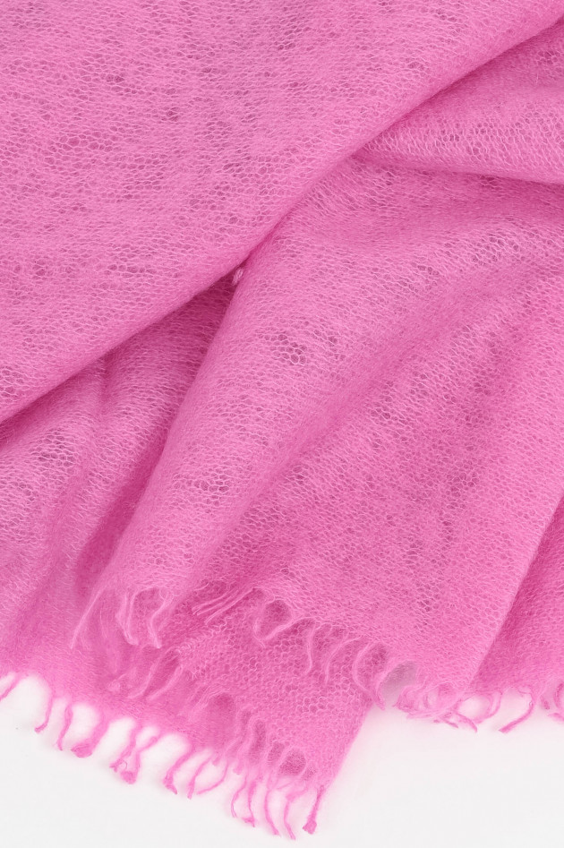 1868 Schal BASIC aus Cashmere in Rosa