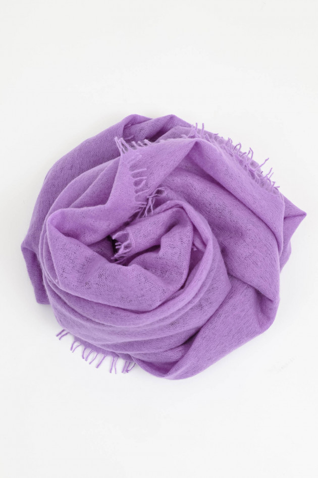 1868 Schal BASIC aus Cashmere in Lilac