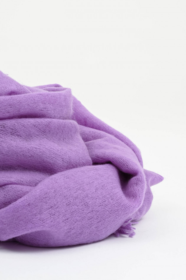 1868 Schal BASIC aus Cashmere in Lilac