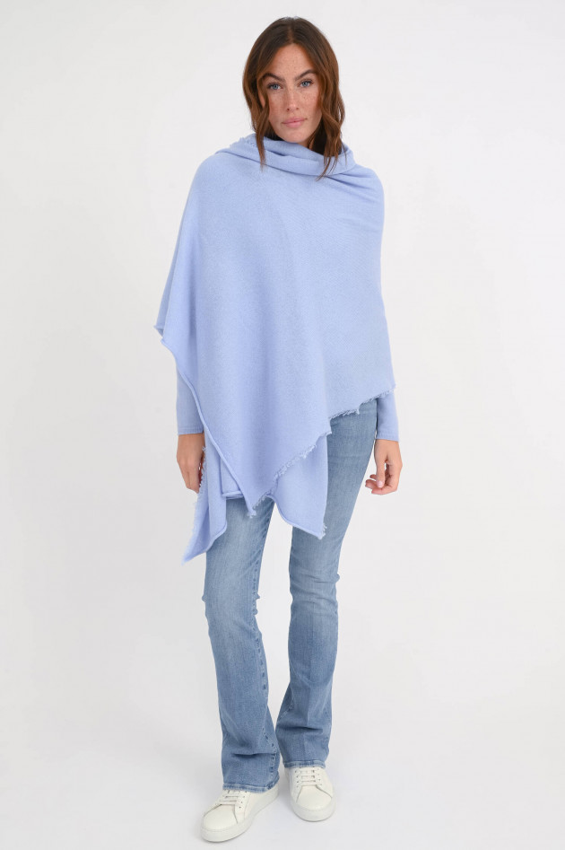 1868 Cashmere-Tuch in Hellblau