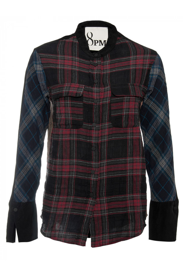 Karobluse Schwarz/Rot
