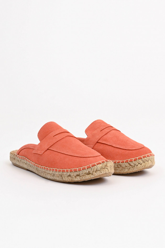 Abarca Espadrilles Slipper ANTIFAZ SERRAJE in Apricot