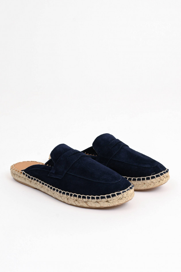 Abarca Espadrilles Slipper ANTIFAZ SERRAJE in Navy