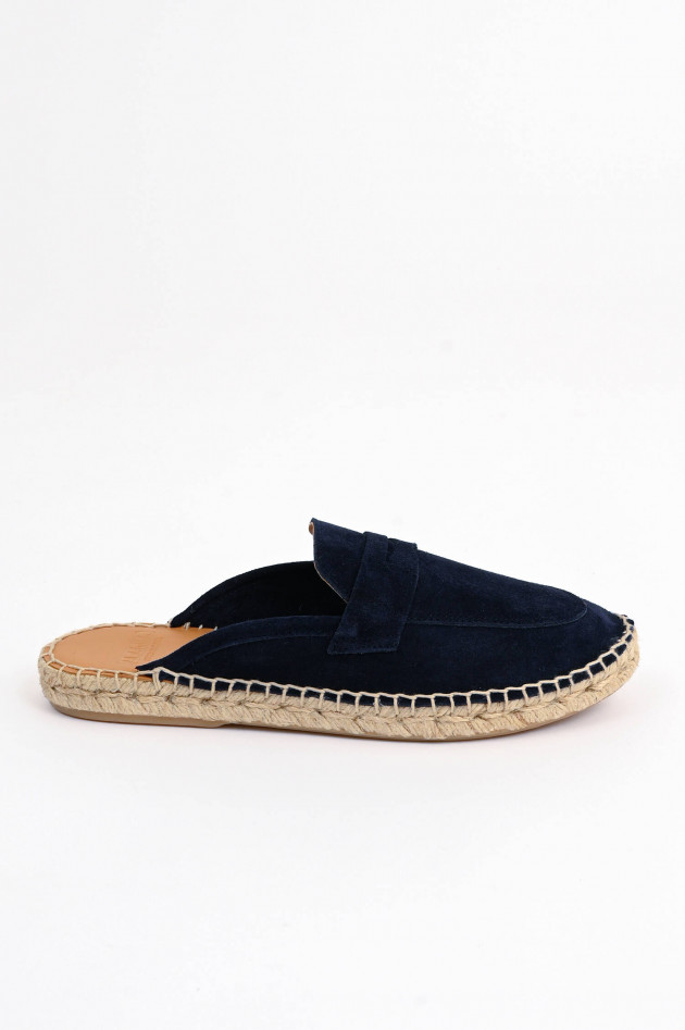 Abarca Espadrilles Slipper ANTIFAZ SERRAJE in Navy