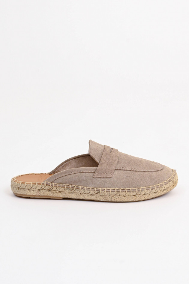 Abarca Espadrilles Slipper ANTIFAZ SERRAJE in Beige