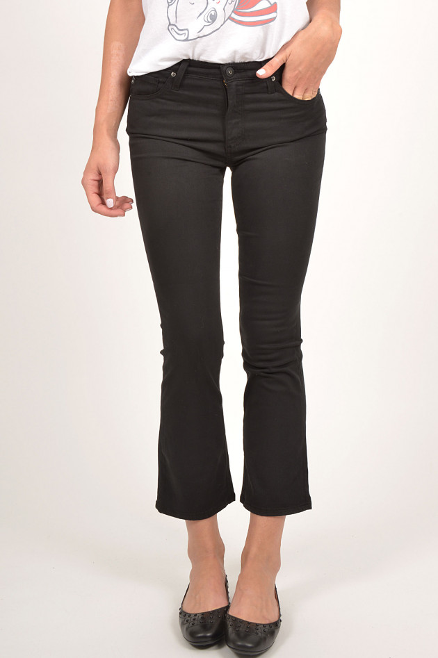 Adriano Goldschmied Jeans THE JODI CROP in Schwarz