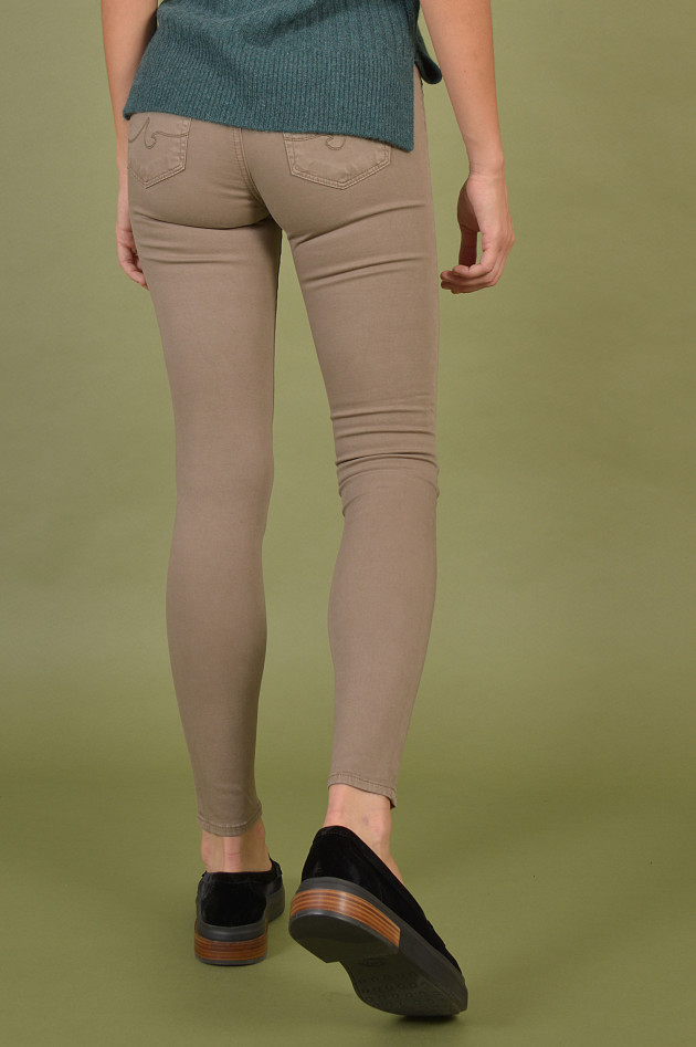 Adriano Goldschmied Hose The Farrah Skinny Ankle in Taupe