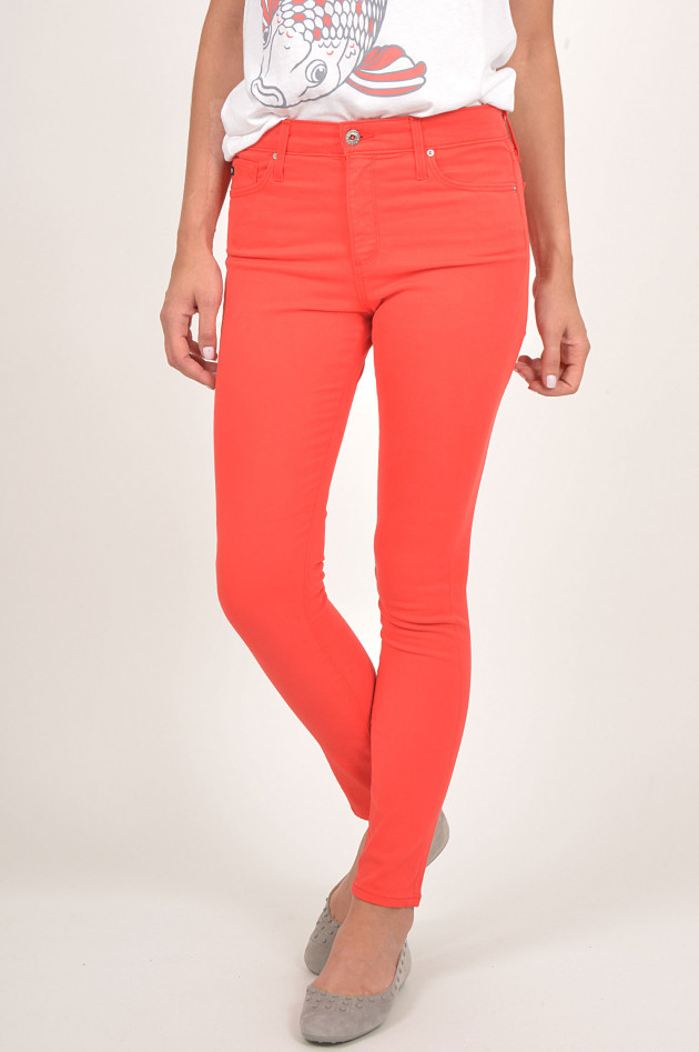Adriano Goldschmied Jeans THE FARRAH SKINNY ANKLE in Rot