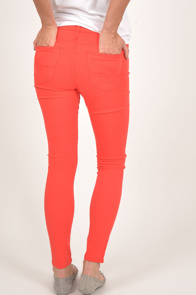 Adriano Goldschmied Jeans THE FARRAH SKINNY ANKLE in Rot