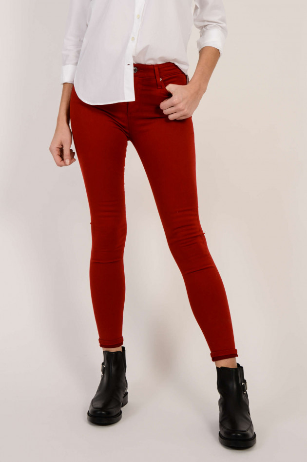 Adriano Goldschmied Jeans THE FARRAH SKINNY ANKLE in Rot