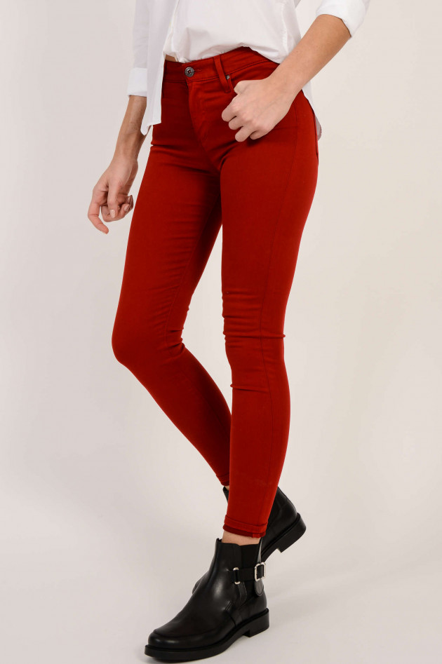 Adriano Goldschmied Jeans THE FARRAH SKINNY ANKLE in Rot