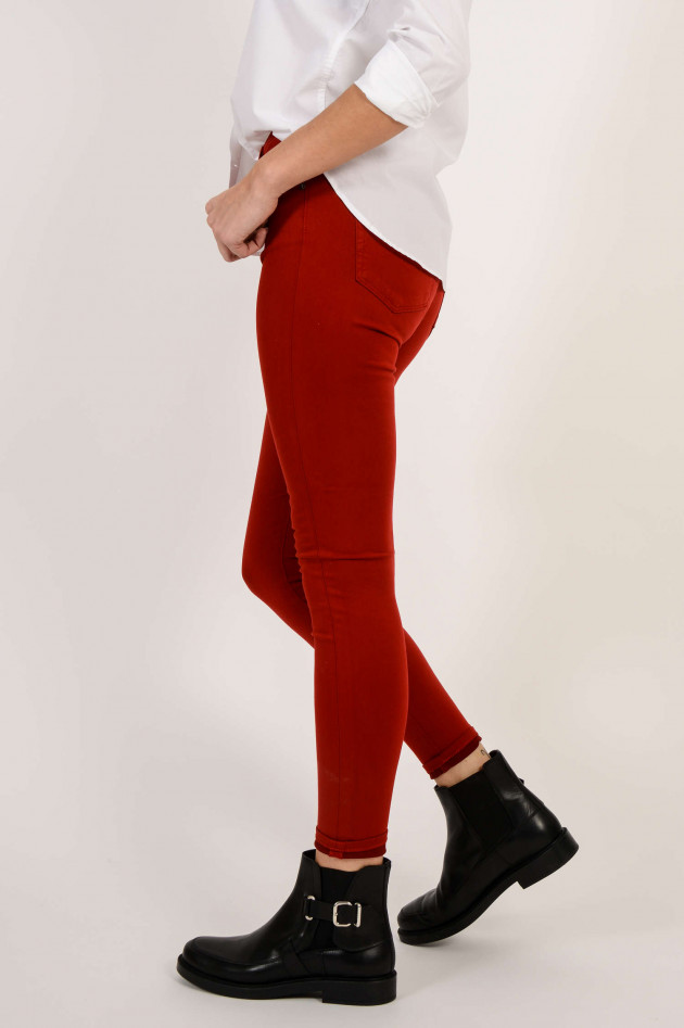 Adriano Goldschmied Jeans THE FARRAH SKINNY ANKLE in Rot