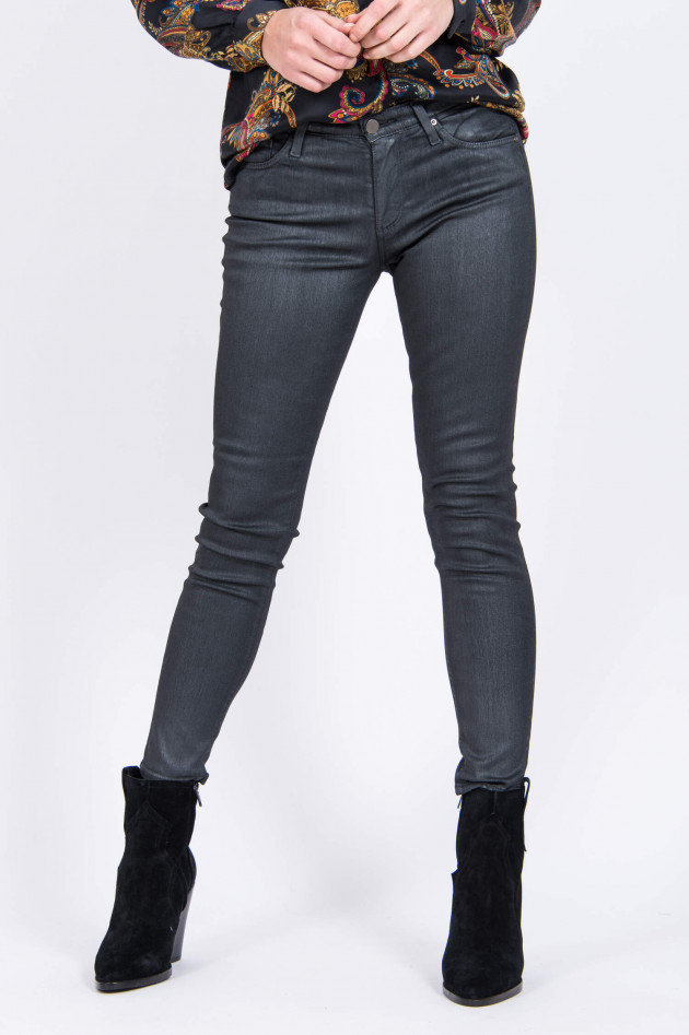 Adriano Goldschmied Jeans THE LEGGING ANKLE in Antra beschichtet