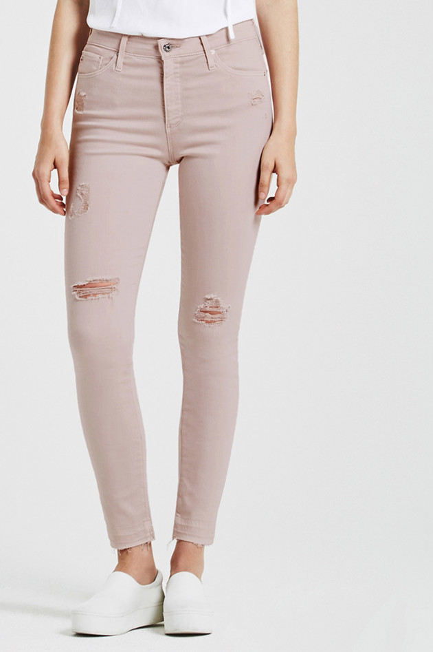 Adriano Goldschmied Jeans THE FARRAH SKINNY ANKLE in Rosé