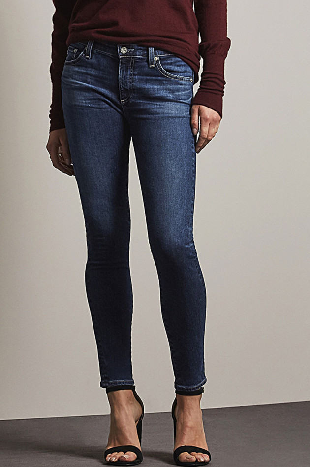 Adriano Goldschmied Jeans THE LEGGING ANKLE in Blau