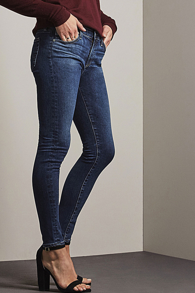 Adriano Goldschmied Jeans THE LEGGING ANKLE in Blau