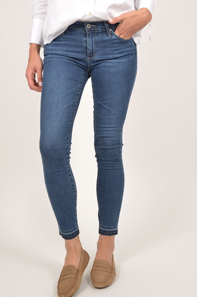 Adriano Goldschmied Jeans THE LEGGING ANKLE in Mittelblau