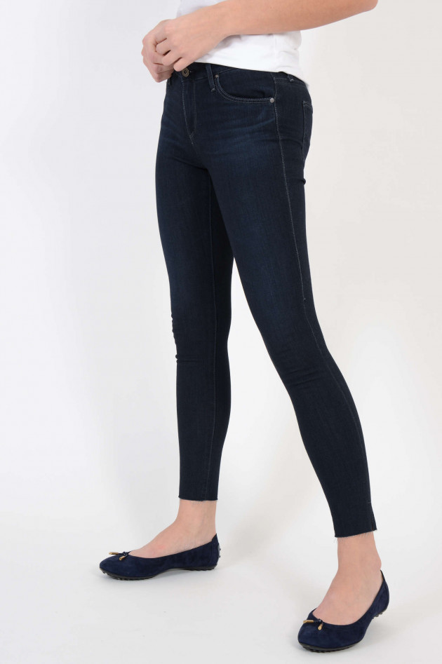 Adriano Goldschmied Jeans THE LEGGING ANKLE in Blau/Schwarz