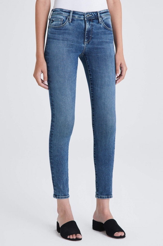 Adriano Goldschmied Jeans THE LEGGING ANKLE in Mittelblau