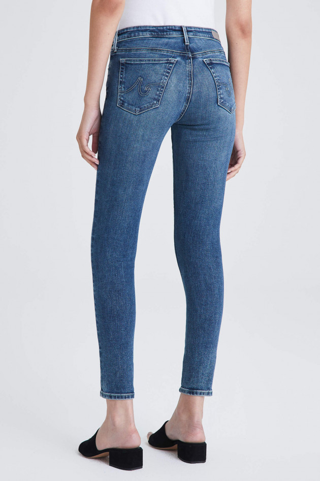 Adriano Goldschmied Jeans THE LEGGING ANKLE in Mittelblau