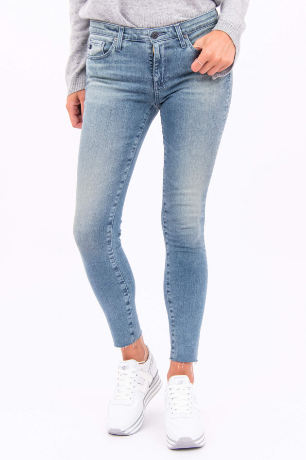 Adriano Goldschmied Jeans THE LEGGING ANKLE in Hellblau