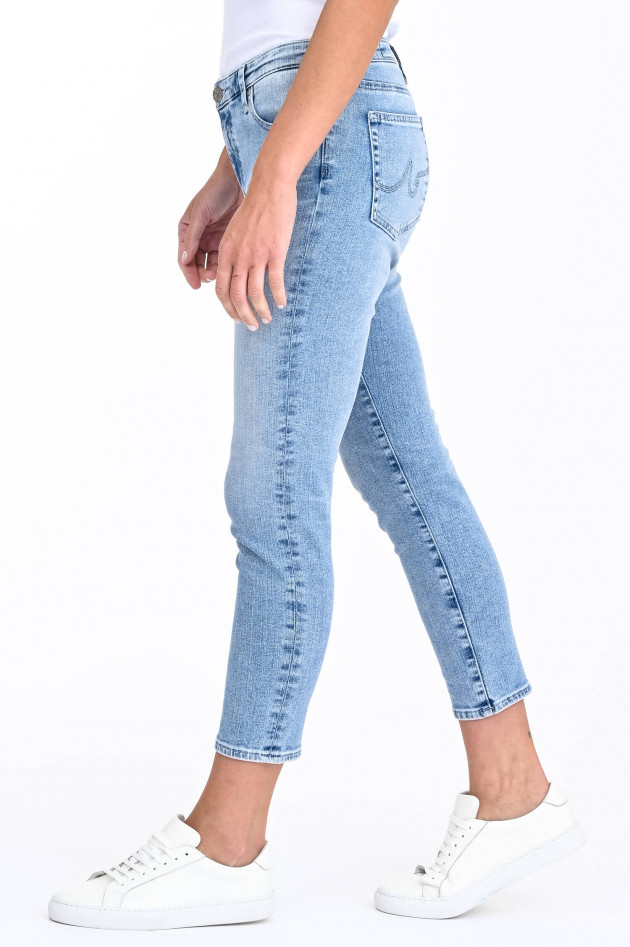 Adriano Goldschmied Jeans THE PRIMA CROP in Hellblau