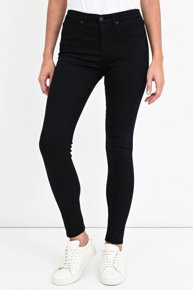 Adriano Goldschmied Skinny Jeans FARRAH ANKLE SEAMLESS in Schwarz