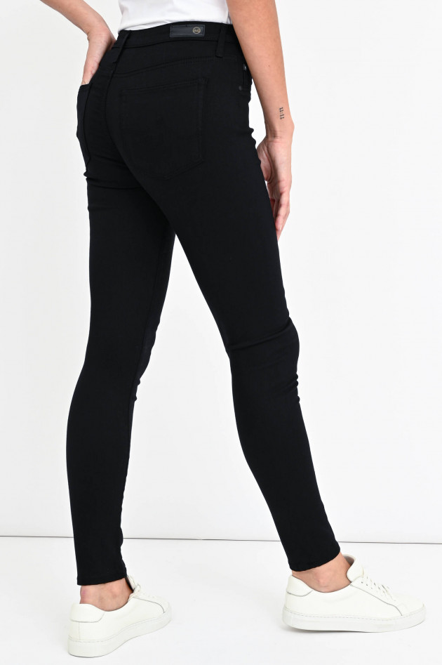 Adriano Goldschmied Skinny Jeans FARRAH ANKLE SEAMLESS in Schwarz