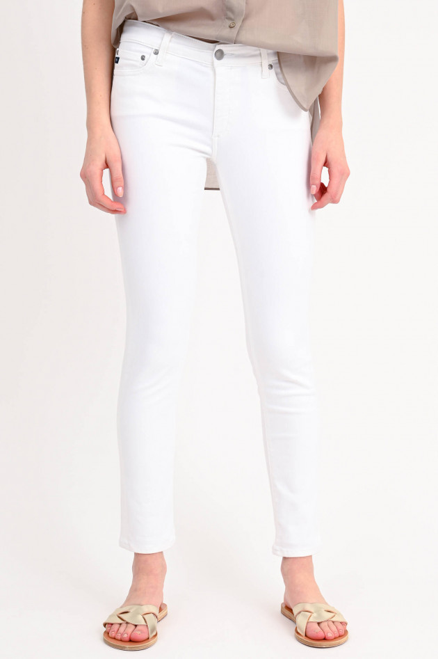 Adriano Goldschmied Skinny Jeans PRIMA ANKLE in Weiß