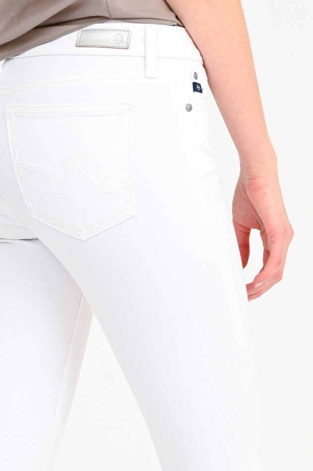 Adriano Goldschmied Skinny Jeans PRIMA ANKLE in Weiß