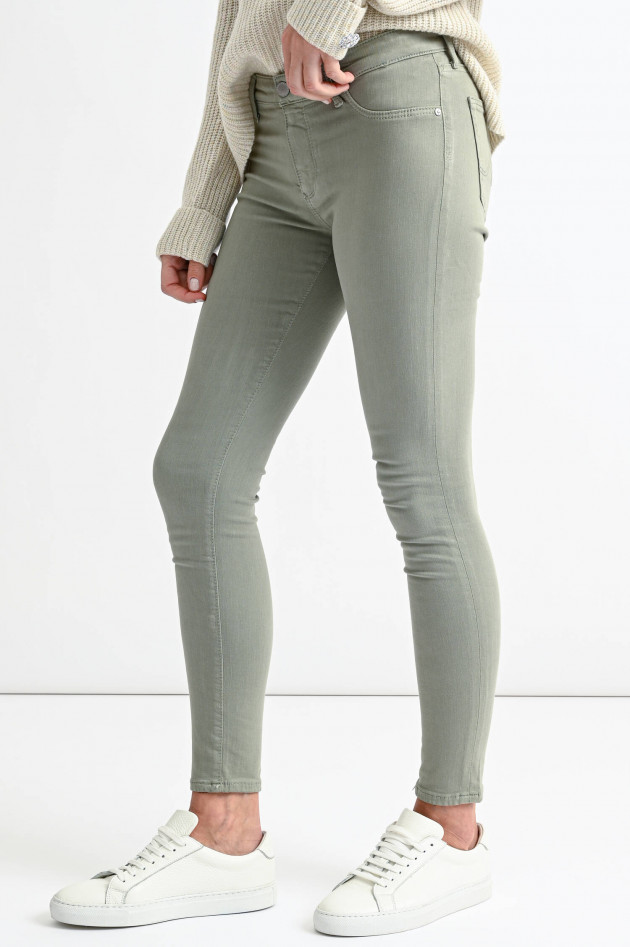 Adriano Goldschmied Jeans LEGGING ANKLE in Salbei