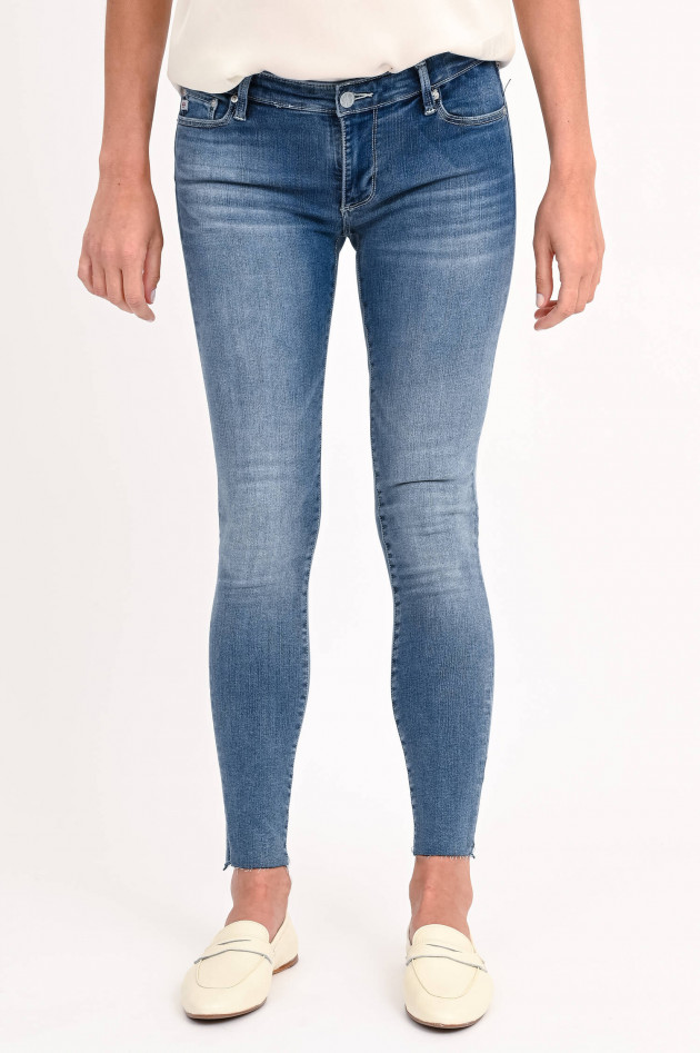 Adriano Goldschmied Jeans LEGGING ANKLE in Mittelblau