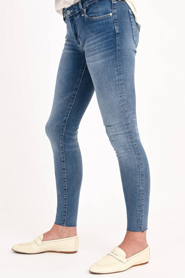 Adriano Goldschmied Jeans LEGGING ANKLE in Mittelblau