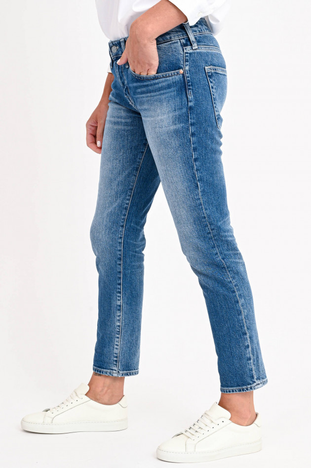 Adriano Goldschmied Jeans EX BOYFRIEND SLIM in Mittelblau