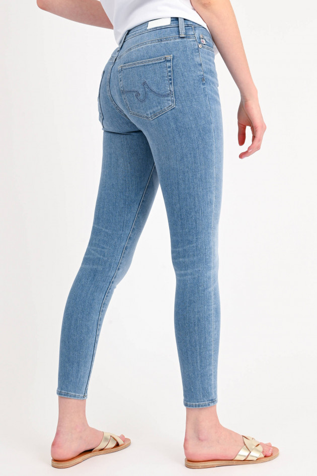 Adriano Goldschmied Skinny Jeans FARRAH ANKLE in Hellblau