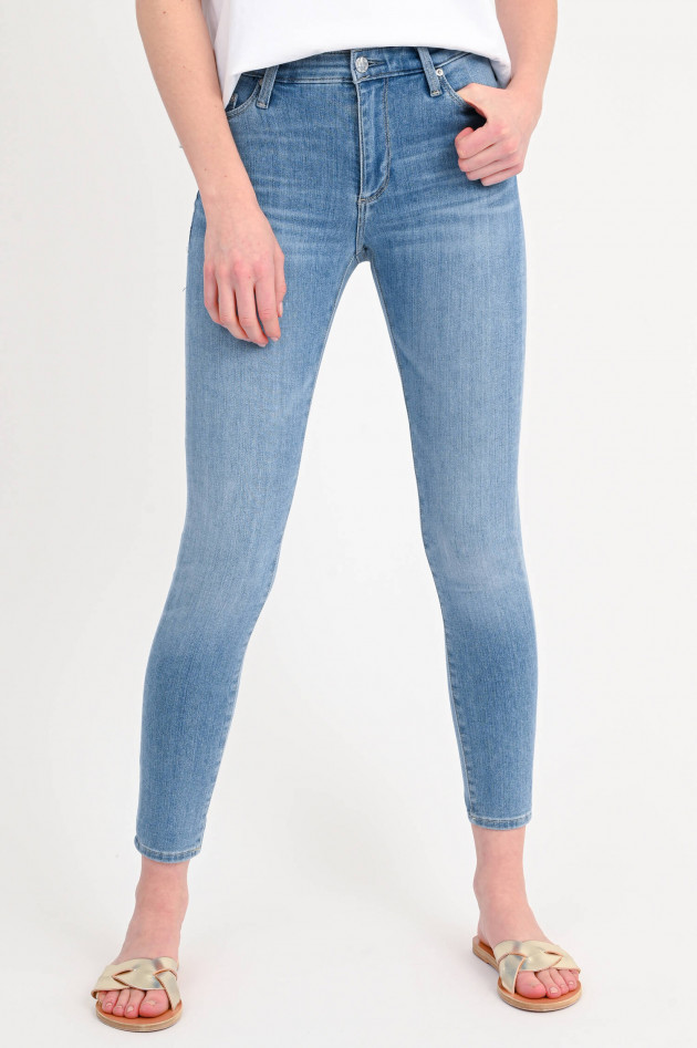 Adriano Goldschmied Skinny Jeans FARRAH ANKLE in Hellblau