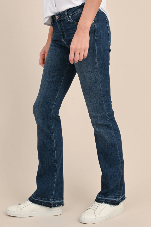 Adriano Goldschmied Bootcut Jeans LOW LEGGING in Dunkelblau